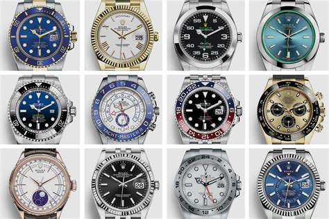 rolex watch models|rolex watch model names.